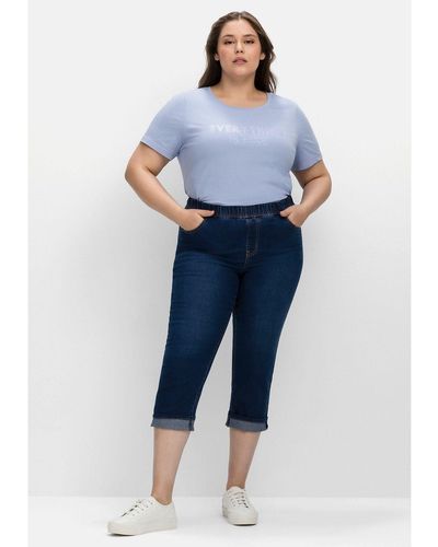 Lyst Passform | Online-Schlussverkauf Bis – mit zu Sheego Damen 54% Rabatt | für DE gerader Jeans