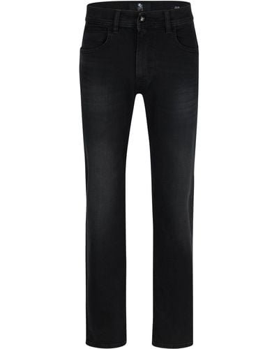 Otto Kern 5-Pocket-Jeans JOHN dusty black used buffies 67151 6853.9814 - Schwarz