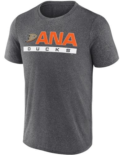 Fanatics Print-Shirt Anaheim Ducks ICONIC Performance NHL - Grau