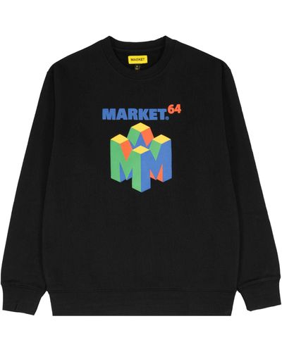 Market M64 Crewneck Sweatshirt - Schwarz