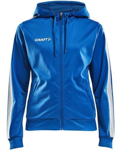 C.r.a.f.t Sweatshirt Pro Control Hood Jacket - Blau