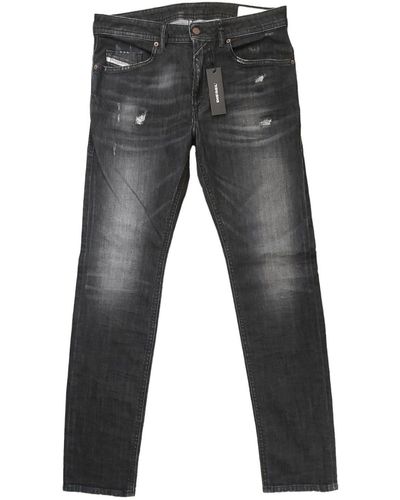 DIESEL Skinny-fit-Jeans Thommer-X 0095R (Schwarz) Vintage Used Look, Stretch, 5-Pocket-Style - Grau