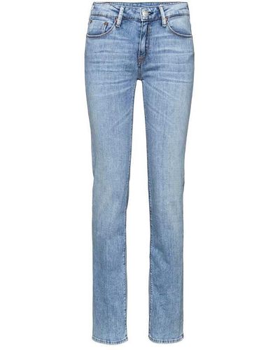 Herrlicher Stretch-Jeans SUPER G STRAIGHT CASHMERE TOUCH DENIM ocean 5794-D9020-036 - Blau