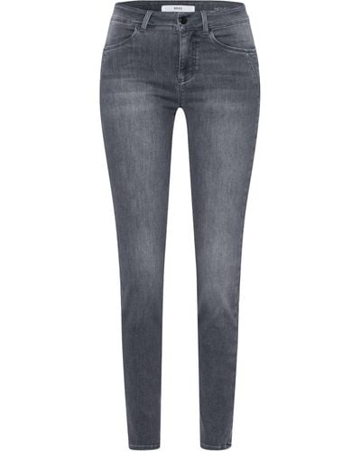 Brax 5-Pocket- Jeans STYLE.ANA Skinny Fit (1-tlg) - Blau