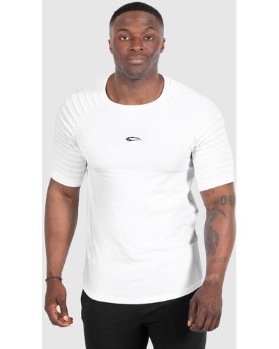 Smilodox T-Shirt Ripplez - Weiß