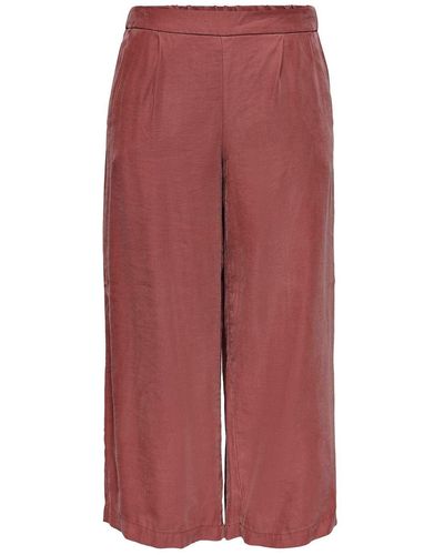 ONLY Culotte Carisa-Mago Life (1-tlg) - Rot