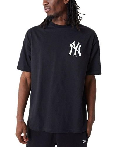 KTZ Era Print-Shirt Oversized KOI FISH New York Yankees - Blau