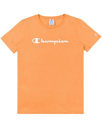 Champion T-Shirt Crewneck 112602 - Orange