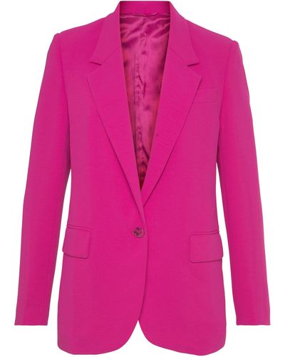 Lascana Longblazer mit Reverskragen und Schlitz hinten, blazer, elegant-chic - Pink