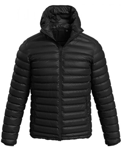 Stedman Outdoorjacke Lux Padded Jacket Men S bis 5XL - Schwarz