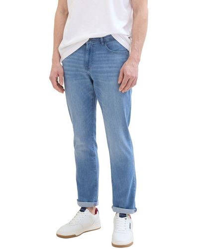 Tom Tailor Slim-fit-Jeans JOSH mit Stretch - Blau