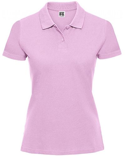 Russell Ladies Classic Cotton Poloshirt - Pink