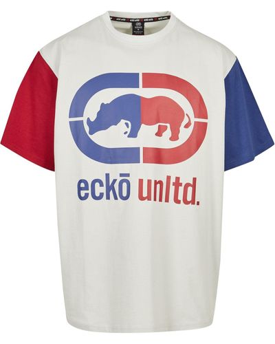 Ecko' Unltd . - Grande T-Shirt (1-tlg) - Grau