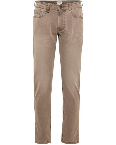Camel Active Slim-fit-Jeans 5-Pocket-Hose Colored Denim - Natur