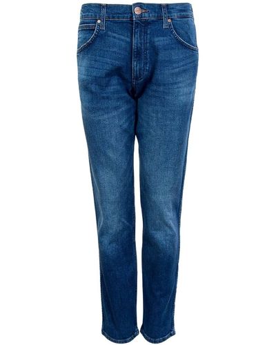 Wrangler Straight-Jeans Greensboro - Blau