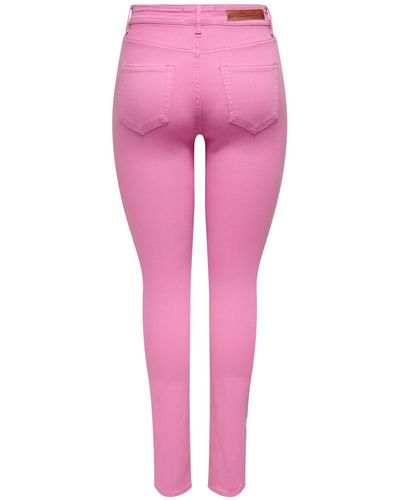 ONLY 7/8-Hose BLUSH (1-tlg) Plain/ohne Details - Pink