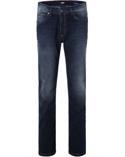 Pioneer Authentic 5-Pocket-Jeans PIONEER RANDO MEGAFLEX dark used 1654 9740.475 - Blau