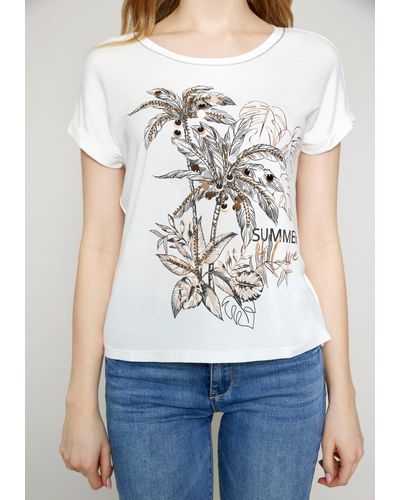Bis zu | ZABAIONE – Lyst T-Shirt Online-Schlussverkauf Rabatt Damen | DE Polos für und 60%