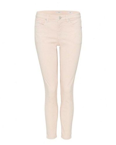 Opus 5-Pocket-Jeans uni (1-tlg) - Weiß