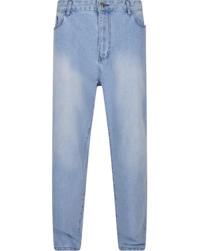 2Y Premium Bequeme Premium 2Y Basic Relaxed Fit Jeans (1-tlg) - Blau