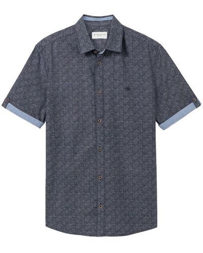 Tom Tailor T- printed shirt - Blau