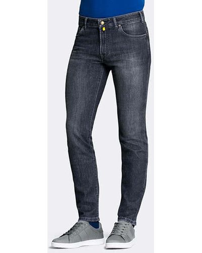 MMX Slim-fit-Jeans Phoenix mit Used-Waschung - Blau