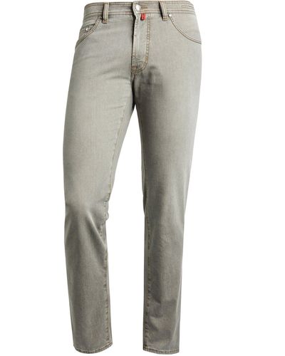 Pierre Cardin 5-Pocket-Jeans DEAUVILLE summer air touch grey beige 31961 7330.95 - Grau