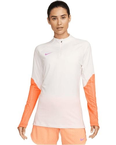 Nike Strike Sweatshirt Beige - Weiß