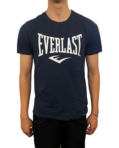 Everlast T-Shirt Russel (1-tlg) - Blau