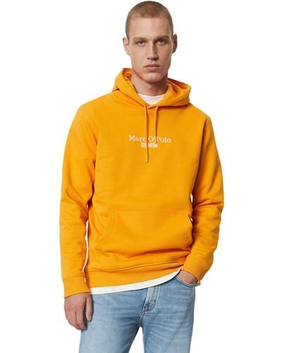Marc O' Polo Sweatshirt aus hochwertiger Bio-Baumwolle - Orange