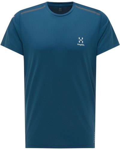 Haglöfs T-Shirt LIM Tech Tee - Blau