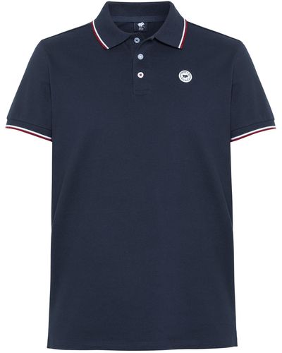 Polo Sylt Poloshirt in Piqué-Qualität - Blau