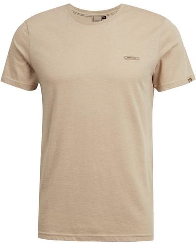Ragwear T-Shirt NEDIE Nachhaltige & Vegane Mode - Natur