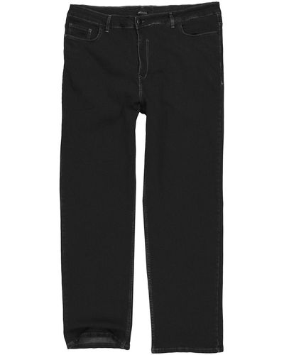 Lavecchia Comfort-fit-Jeans Übergrößen Jeanshose LV-501 Stretch mit Elasthan - Schwarz