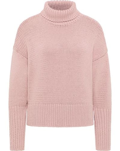 Mustang Sweater Rollkragenpullover - Pink