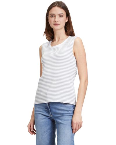 Betty Barclay T-Shirt mit Struktur (1-tlg) Stoff - Weiß