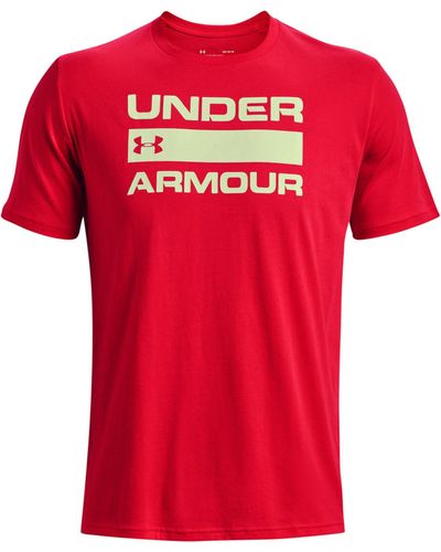Under Armour ® - Team Issue Wordmark T-Shirt default - Rot