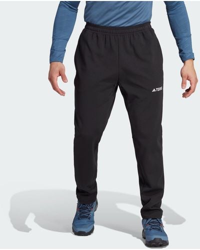 adidas Originals Adidas Trekkinghose TERREX MULTI KNIT HOSE - Blau