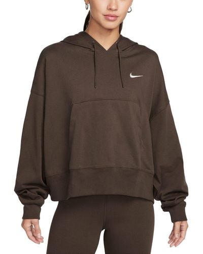 Nike Sportswear Oversized Hoodie - Braun