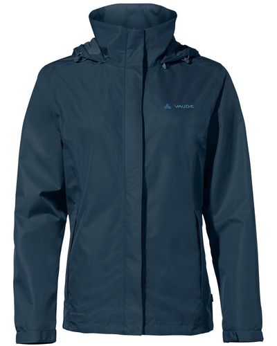 Vaude Outdoorjacke Women's Escape Light Jacket (1-St) Klimaneutral kompensiert - Blau