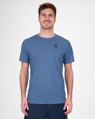 BIDI BADU Tennisshirt Crew Funktionsshirt - Blau