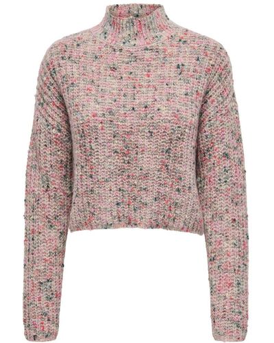 ONLY Strickpullover - Pink