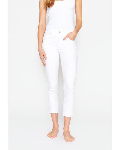 ANGELS Regular-fit-Jeans ORNELLA - Weiß