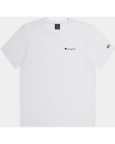 Champion Kurzarmshirt Crewneck T-Shirt - Weiß