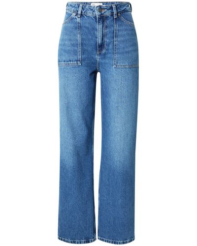 ONLY 7/8-Jeans Maya (1-tlg) Plain/ohne Details - Blau