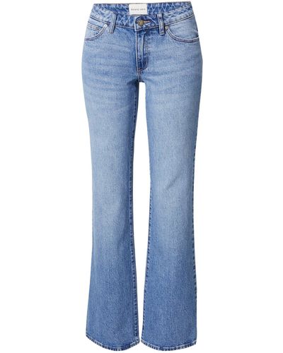 A.Brand Bootcut-Jeans FELICIA (1-tlg) Plain/ohne Details - Blau