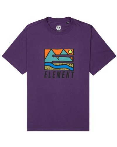 Element T-Shirt Trekka - Lila