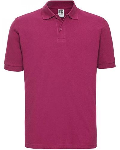 Russell Men ́s Classic Cotton Poloshirt - Pink