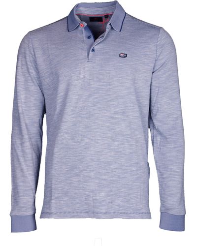 new zealand auckland NZA Poloshirt langarm L (1-tlg) - Blau