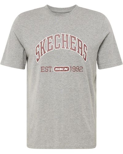 Skechers T-Shirt PRESTIGE (1-tlg) - Grau